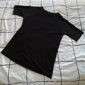 Missguided Black Short Sleeve Women's Tee